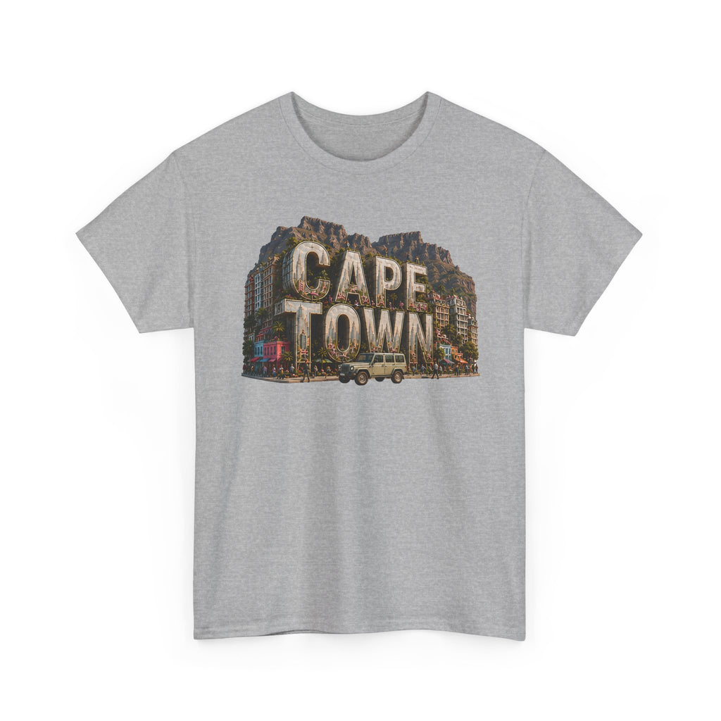 Cape Town Vintage Photo Tee — South Africa Travel Souvenir T-Shirt