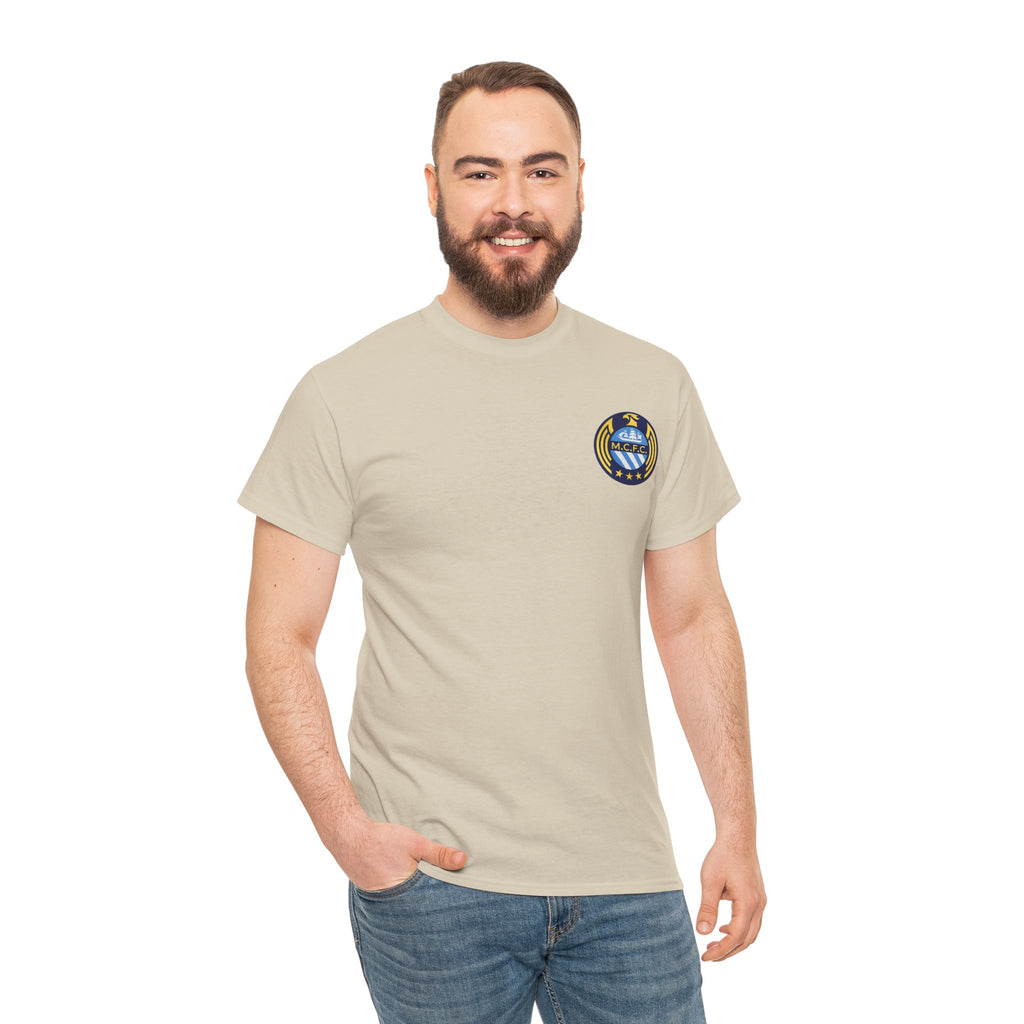 MCFC Unofficial Crest / Badge Tee — Nautical Compass Emblem Shirt