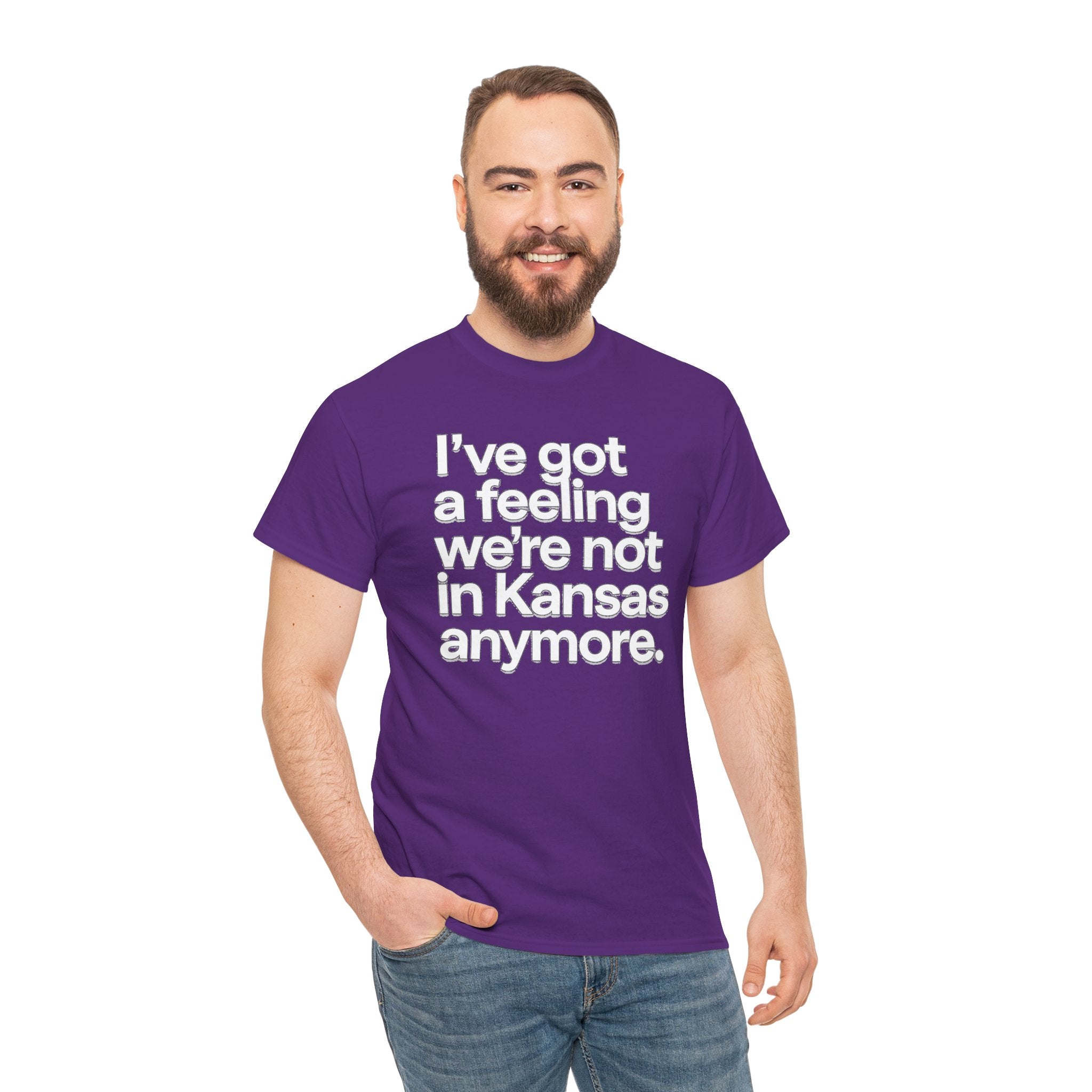 Wizard of Oz Quote T-Shirt — "I’ve Got a Feeling We’re Not in Kansas Anymore"