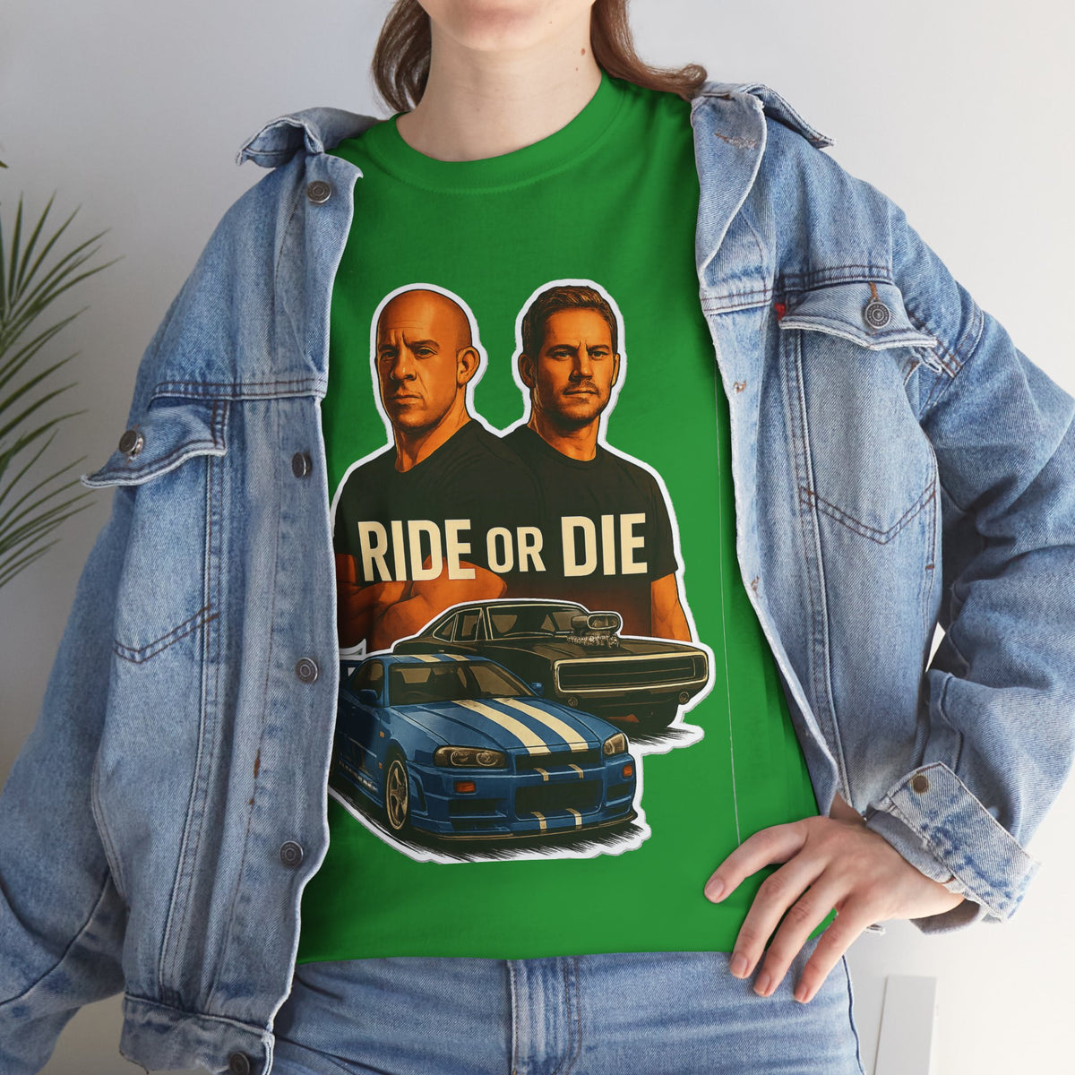 Ride or Die Street Racing Graphic Cotton Tee