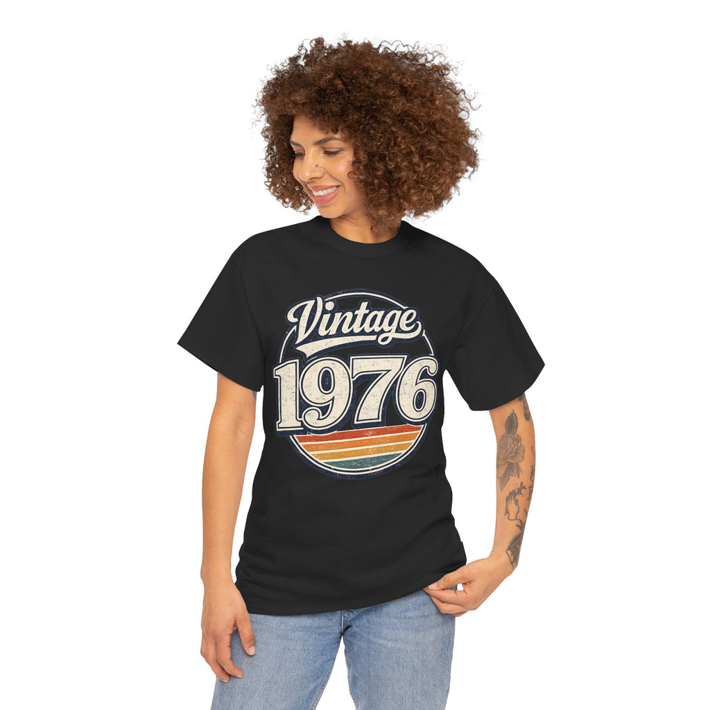 Vintage 1976 Retro Birthday Tee