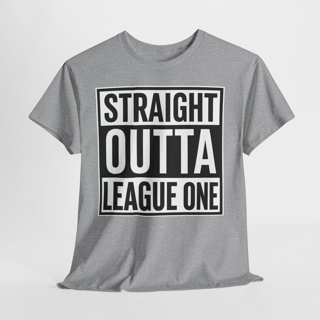 Straight Outta League One T‑Shirt — Football Fan Tee