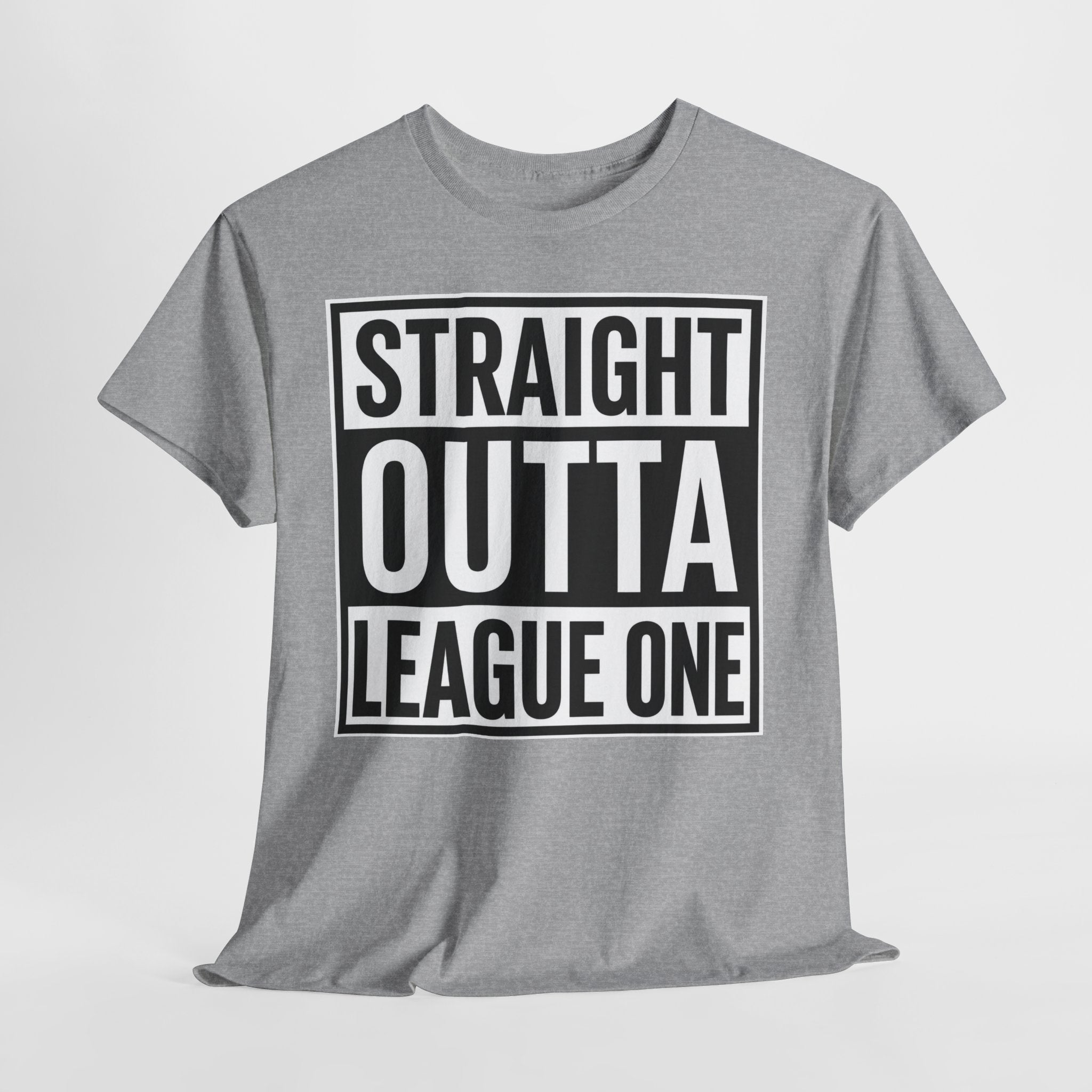 Straight Outta League One T‑Shirt — Football Fan Tee
