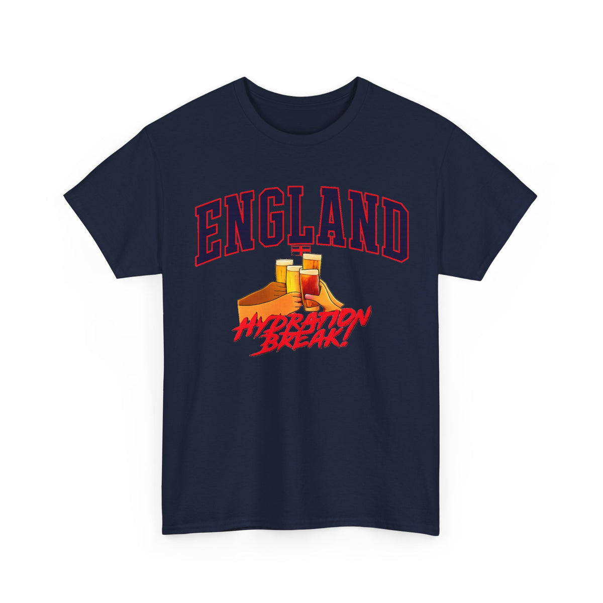 England Hydration Break T‑Shirt — "I'm Having an Hydration Break" Sports Tee