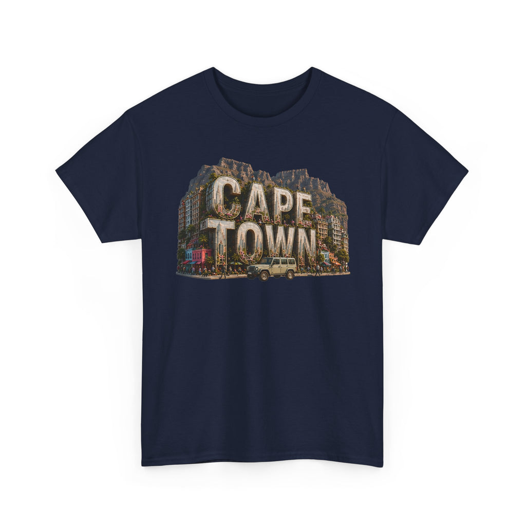 Cape Town Vintage Photo Tee — South Africa Travel Souvenir T-Shirt