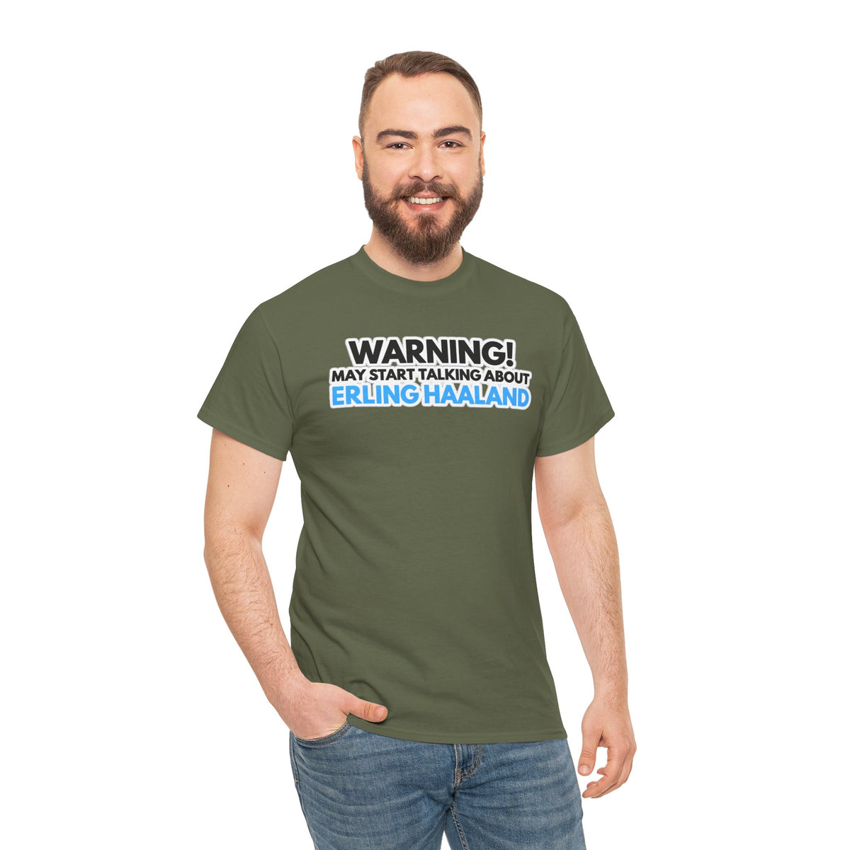 Warning! May Start Talking About Erling Haaland T-Shirt
