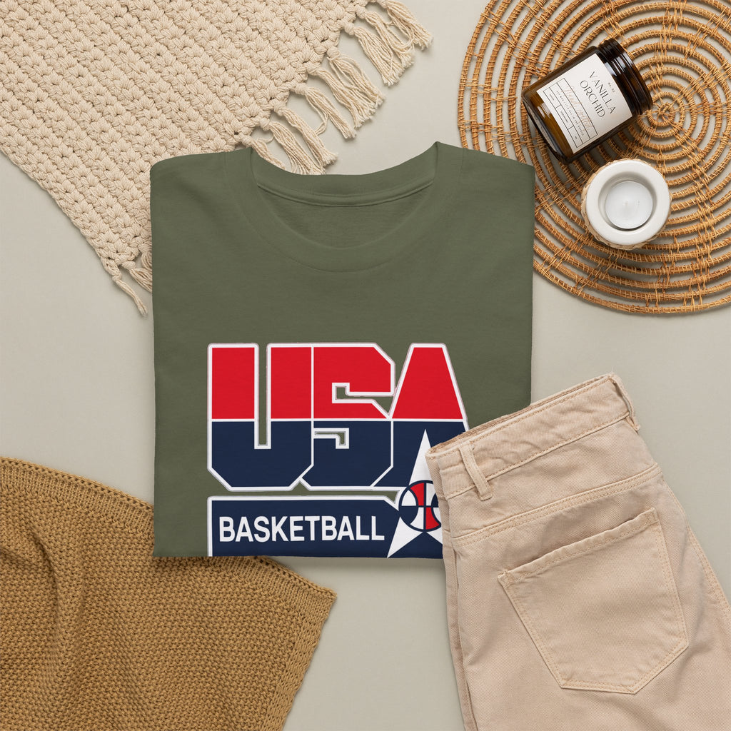 USA Basketball Patriotic Cotton T-Shirt / Tee