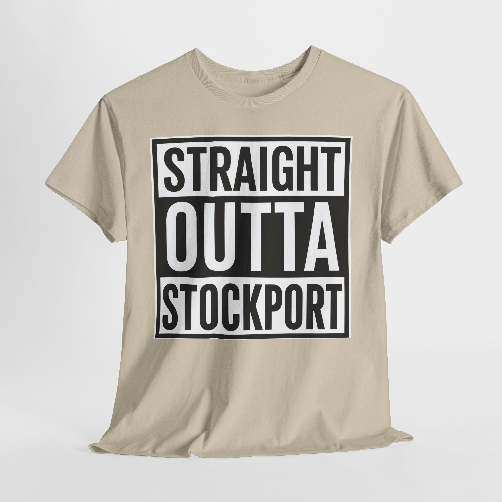 Straight Outta Stockport T-Shirt — Bold City Pride Tee