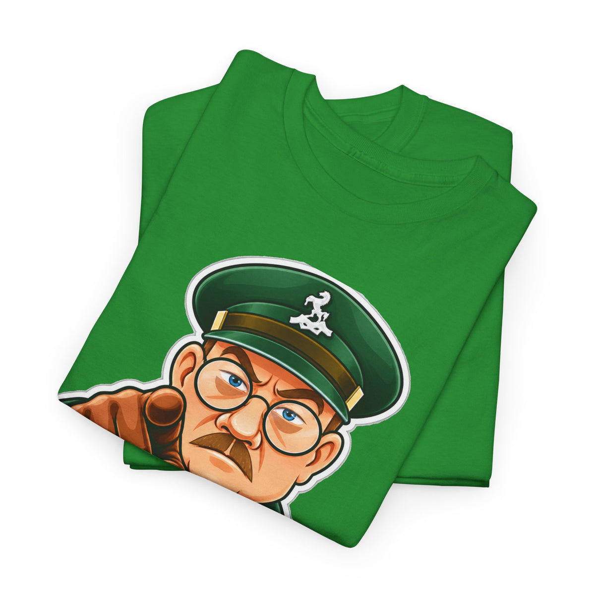 Don’t Tell Him Pike T-Shirt — Vintage Military Sergeant Pointing Graphic Tee