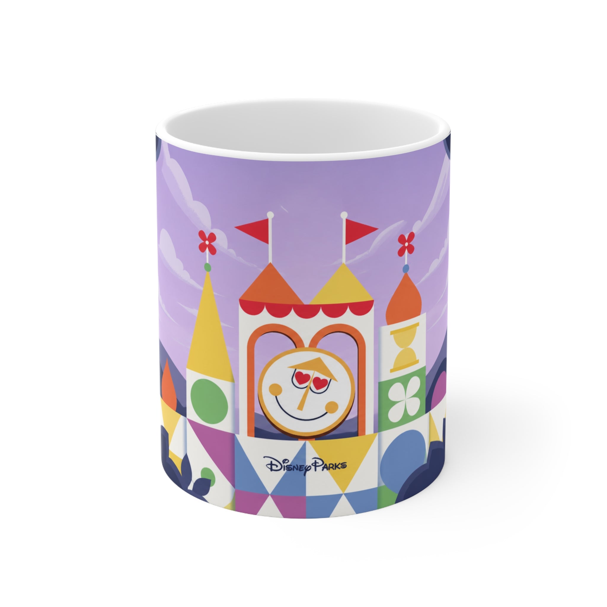 It's a small world Mug — Colorful Fantasy Castle Ceramic Coffee Cup (11oz & 15oz)