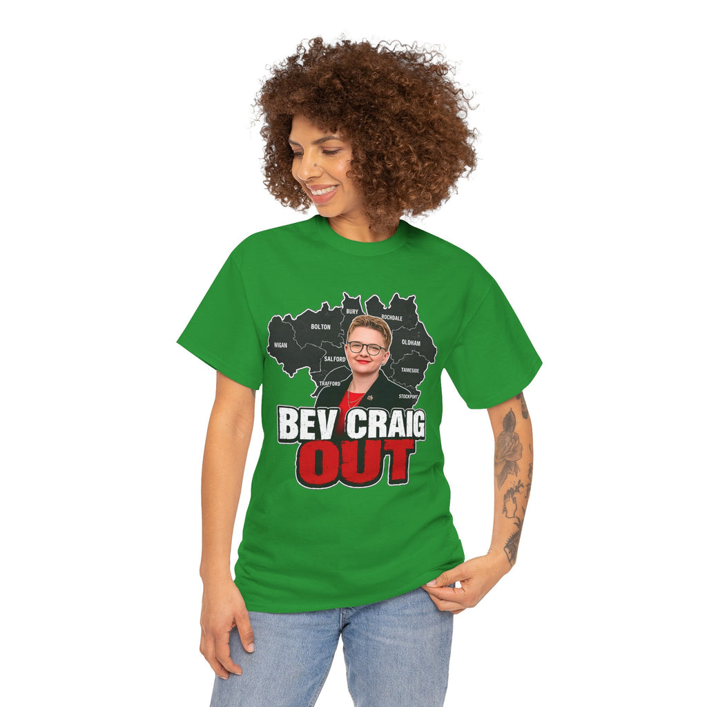 Bev Craig Out Greater Manchester Mayor Tee / T-Shirt