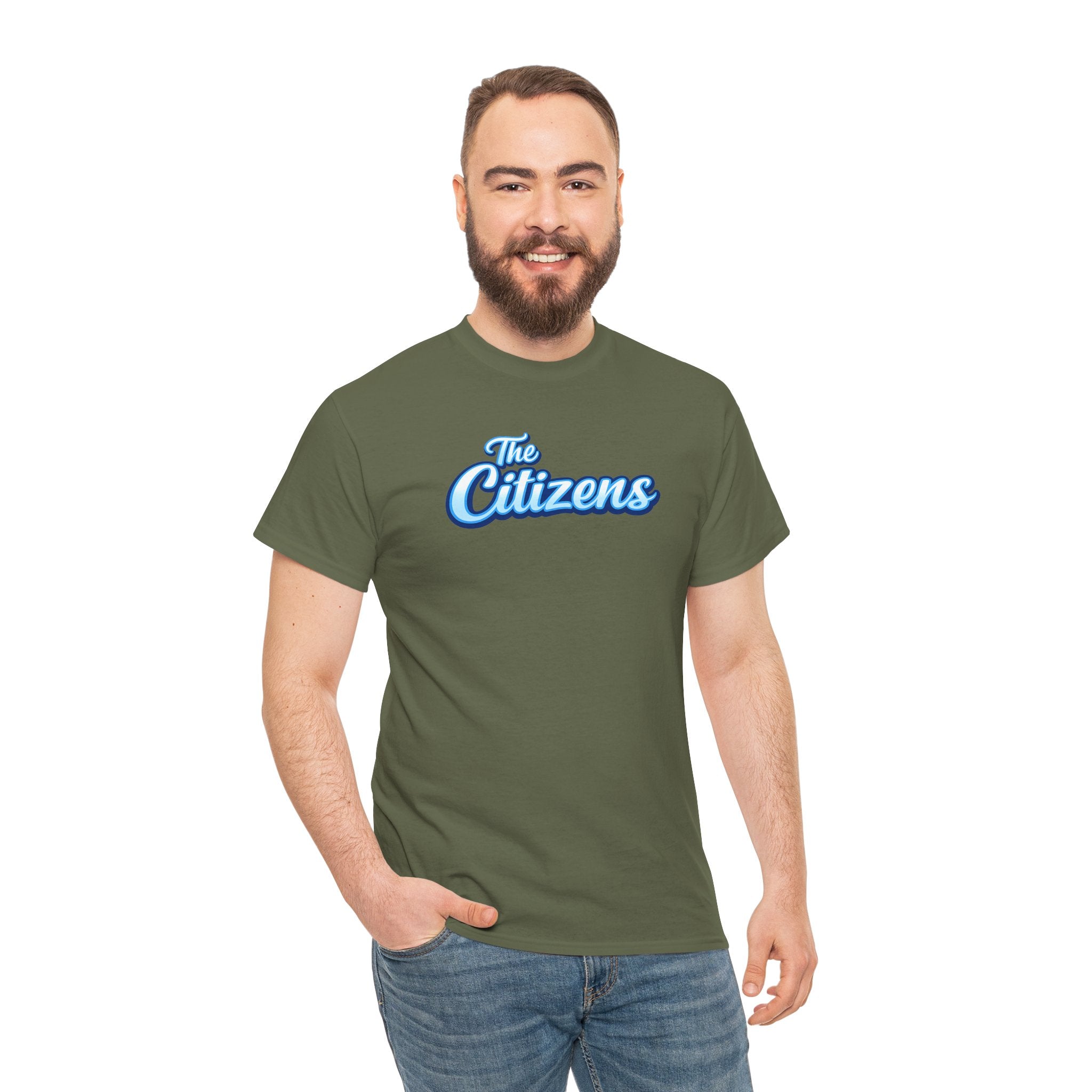 The Citizens Graphic Tee — Retro Script Logo T-Shirt