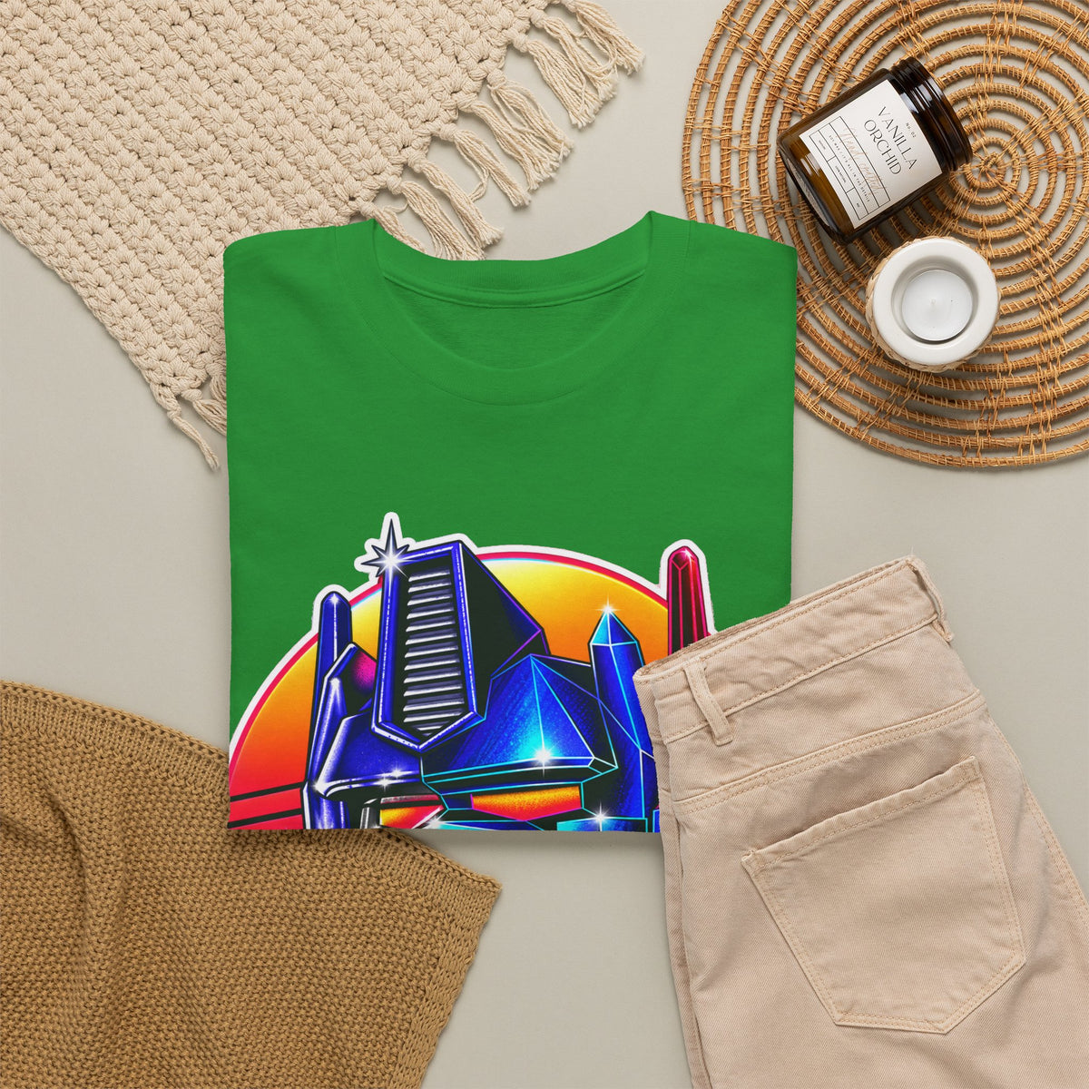 “Roll Out” Optimus-Inspired Graphic Transformers Cotton T-Shirt