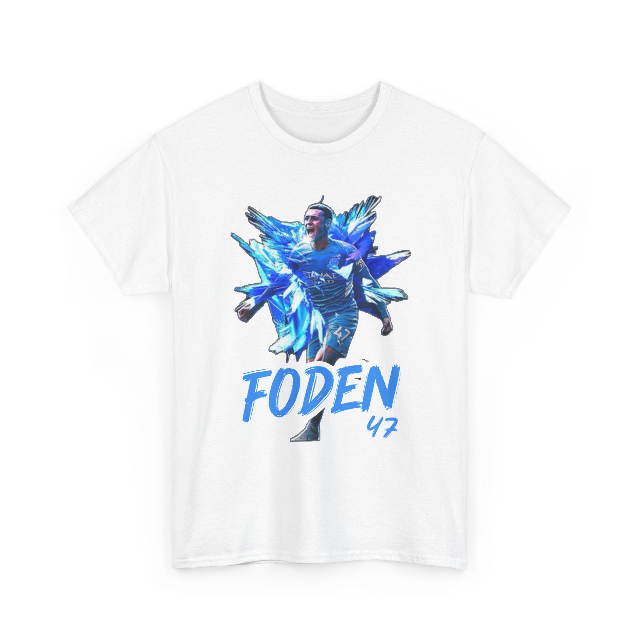 Phil Foden Manchester City T-Shirt - Foden 47 Football Jersey Shirt