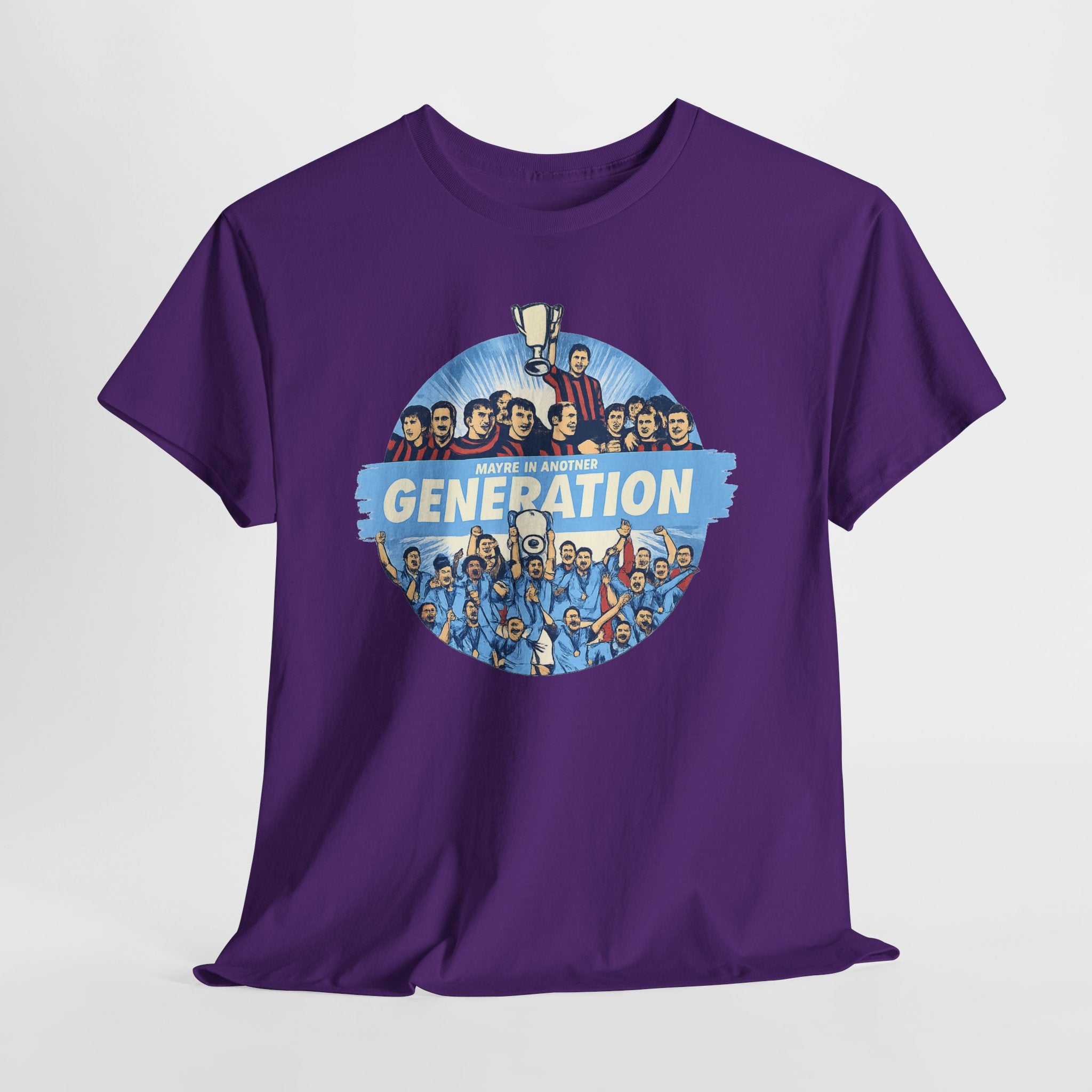 Manchester City Maybe in Another Generation Champions T‑Shirt — Retro Team Fan Tee