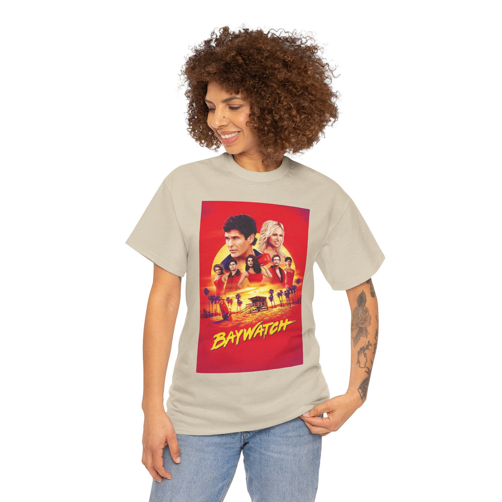 Baywatch Movie Poster Cotton T-Shirt