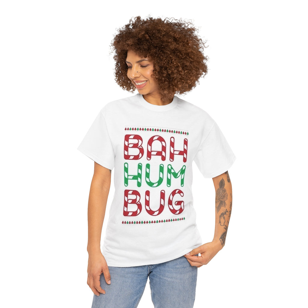 Bah Humbug Christmas Cotton T-Shirt