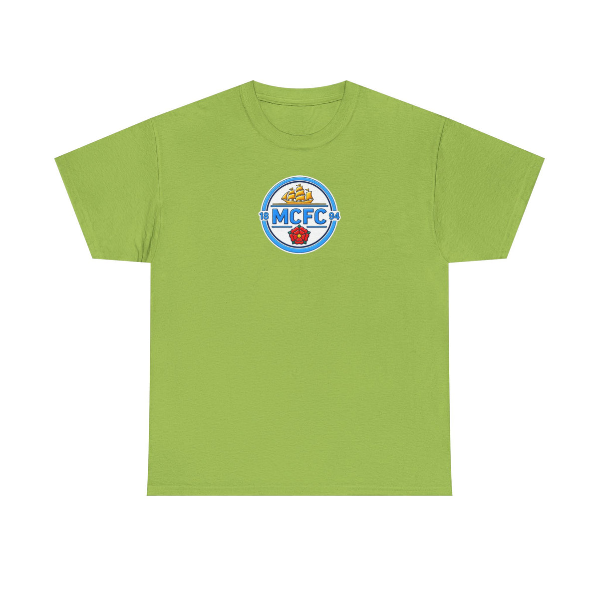 MCFC Retro Crest T‑Shirt — Vintage Soccer Fan Tee