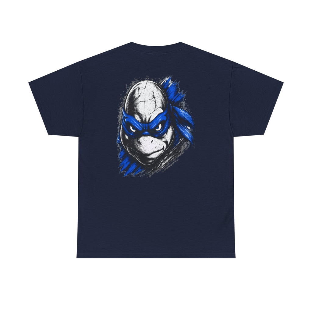 TMNT Leonardo Graphic Tee — Blue Mask Turtle T-Shirt