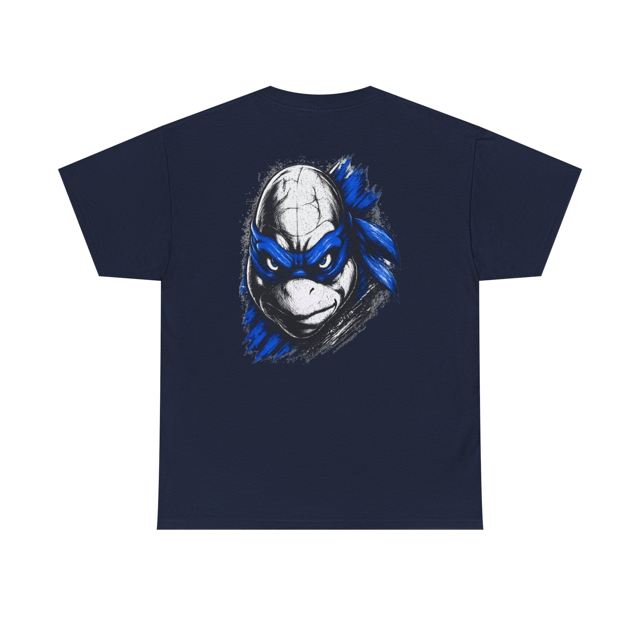 TMNT Leonardo Graphic Tee — Blue Mask Turtle T-Shirt
