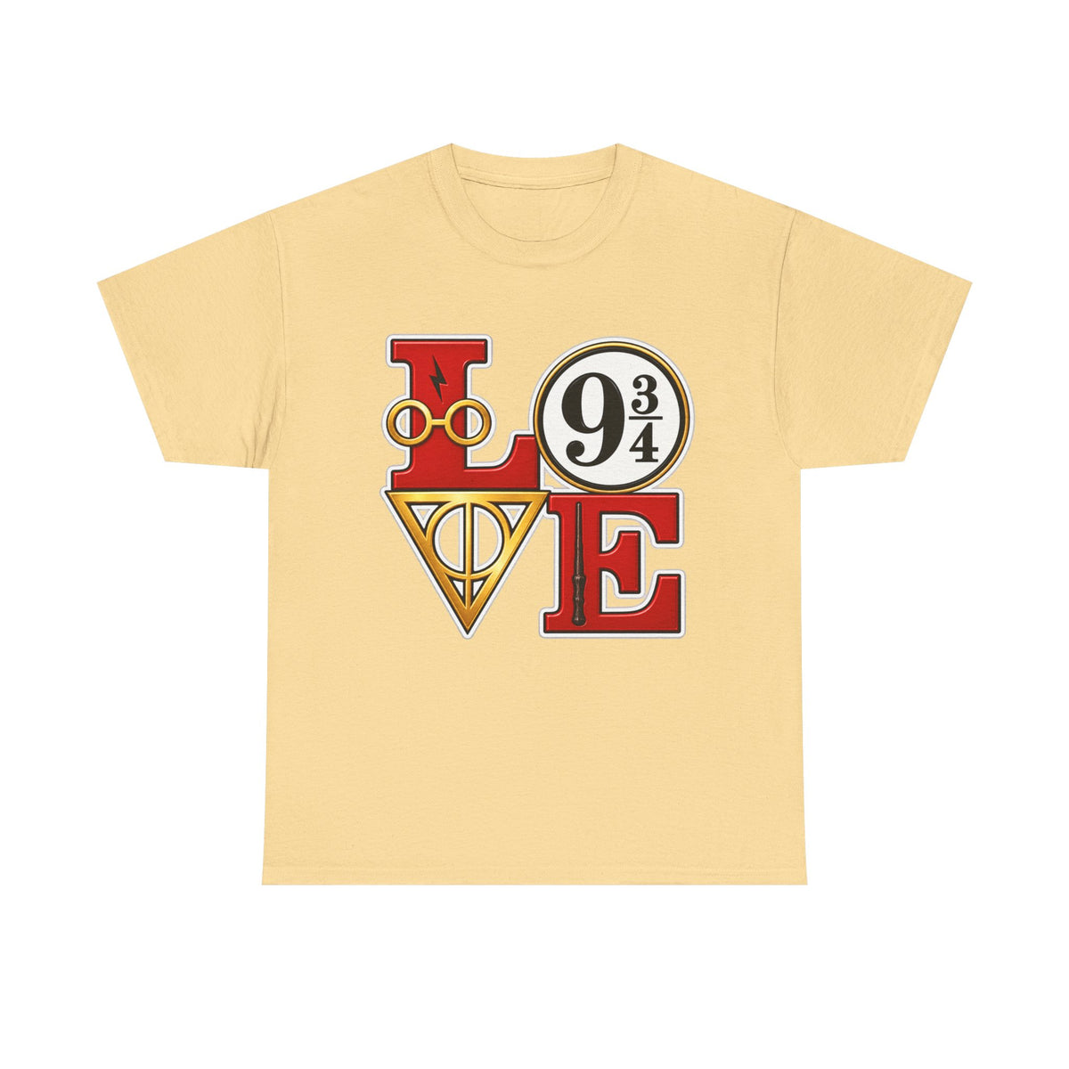Harry Potter Inspired Love 9 3/4 Wizardry Tee