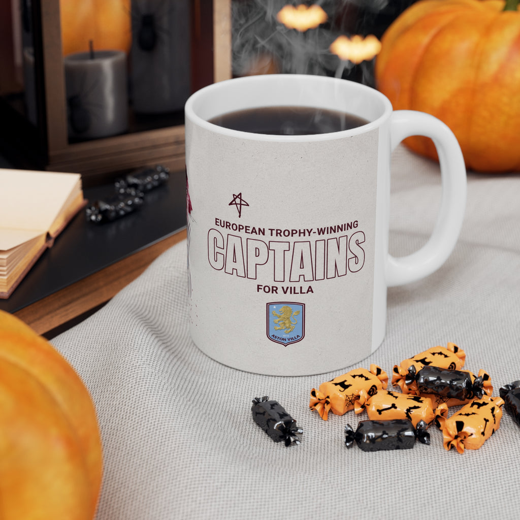 Aston Villa Captains Ceramic Coffee Mug — 11oz & 15oz
