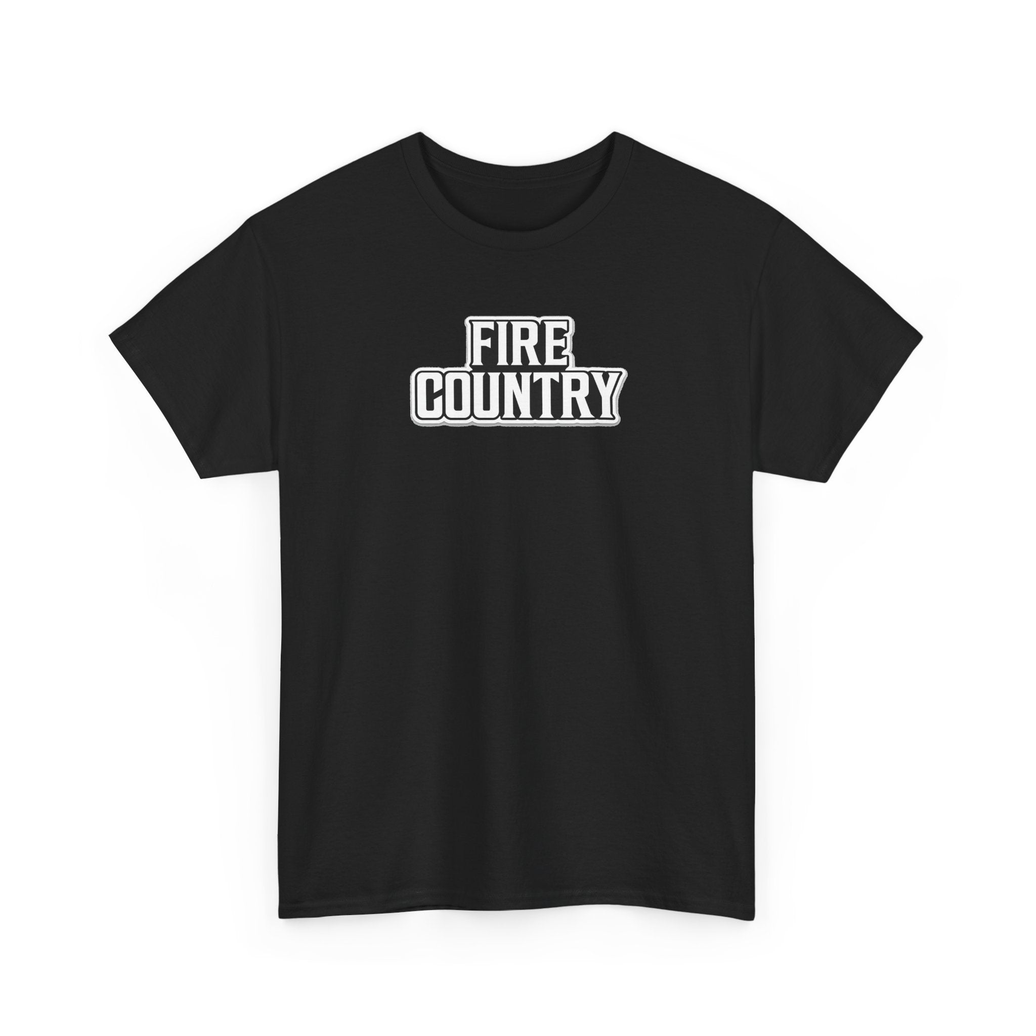 Fire Country Cotton T-Shirt — Bold Graphic Tee