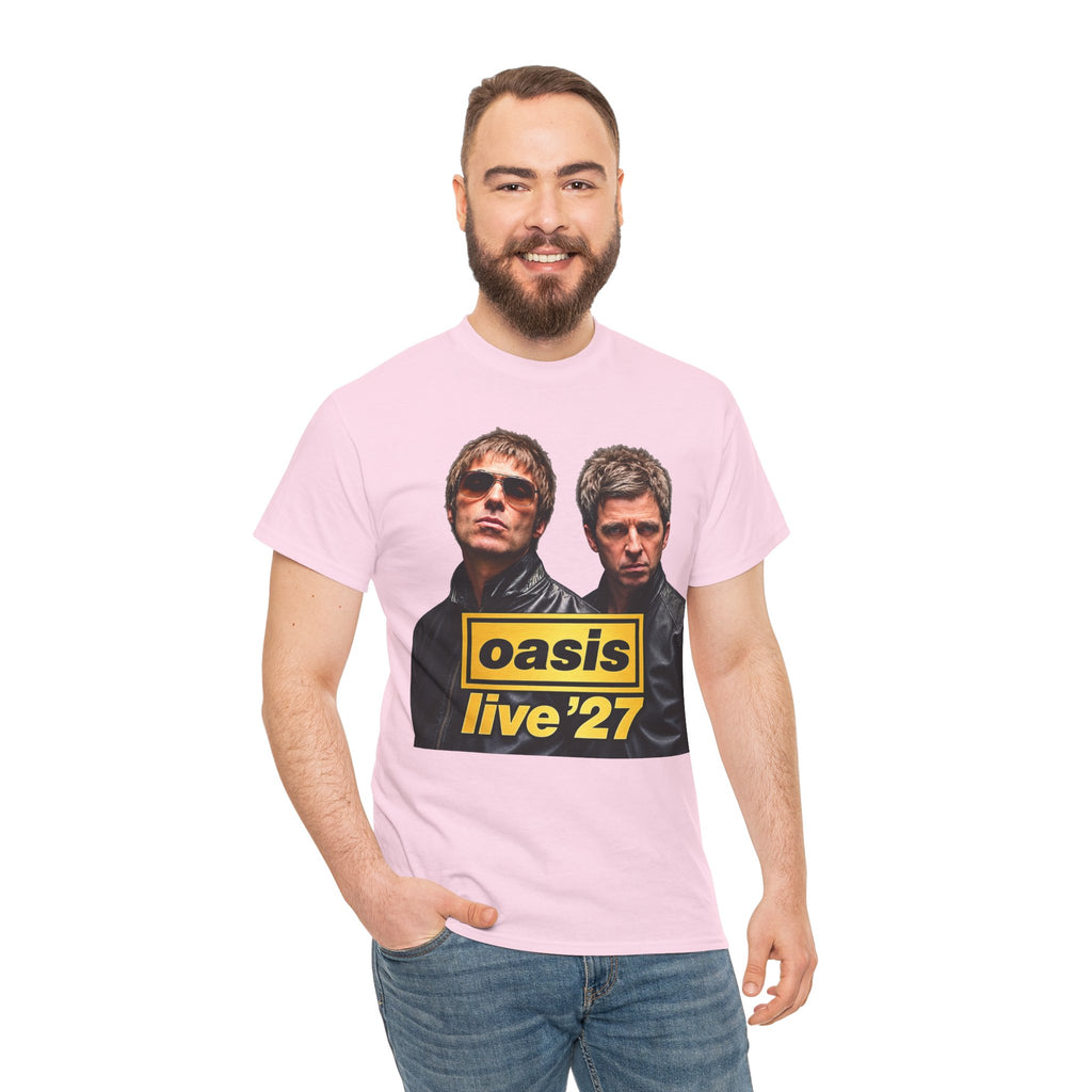Oasis Live '27 Concert Inspired Cotton T-Shirt