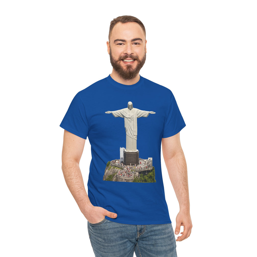 Christ the Redeemer Rio T-Shirt — Brazil Travel & Faith Souvenir Tee