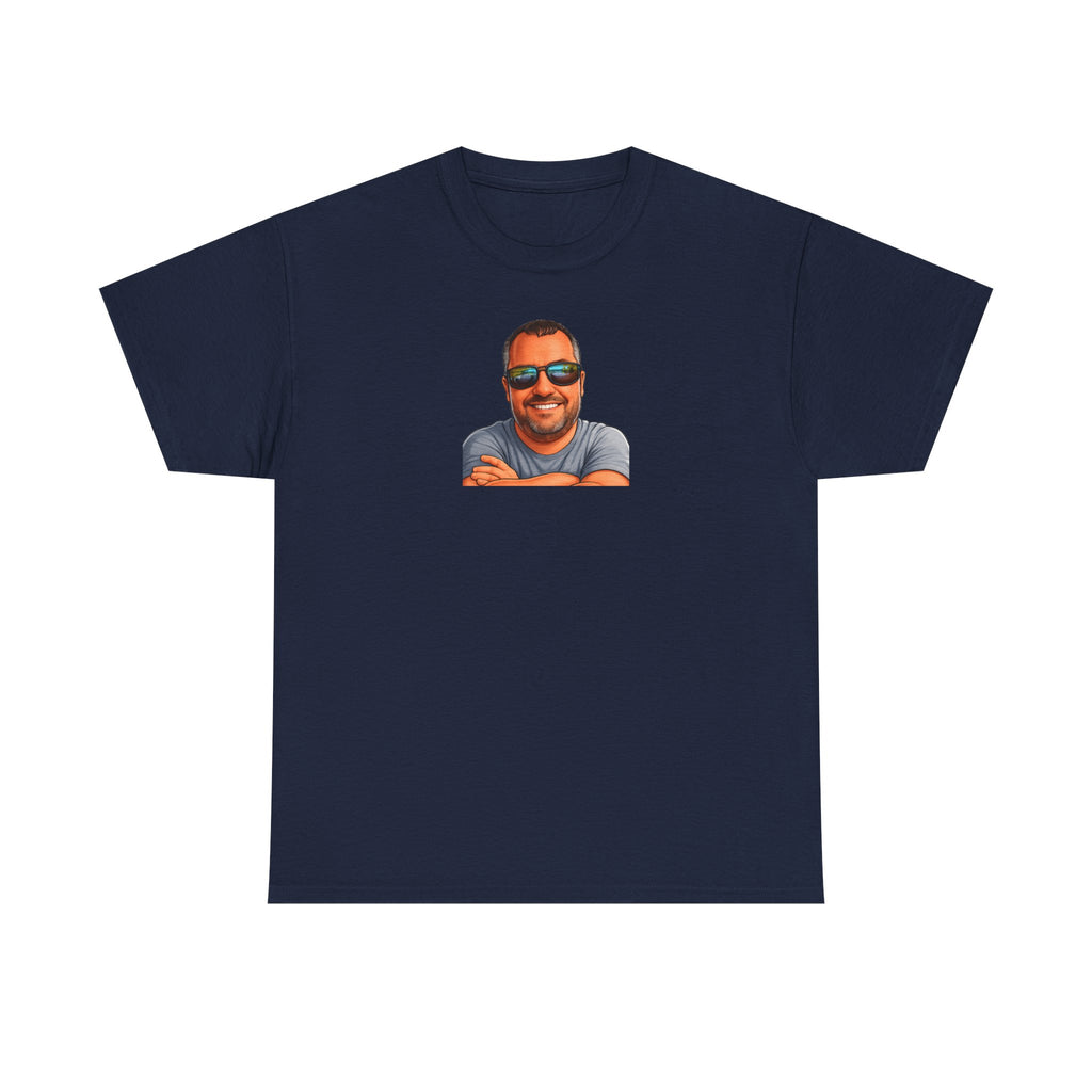 Graphic Tee — "E.T. Phoned Home" Smiling Guy Retro Design