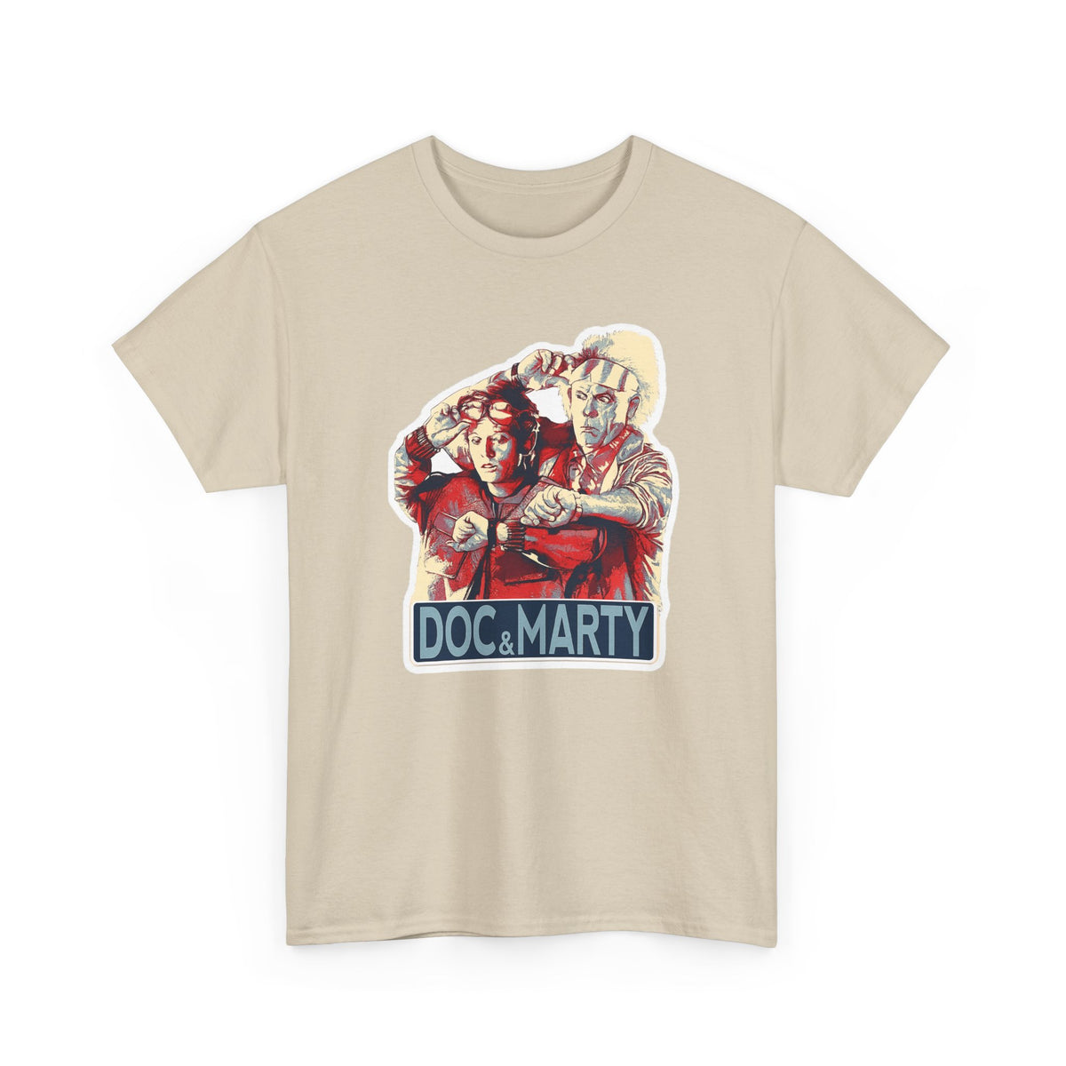 Doc & Marty Retro Graphic Cotton Tee
