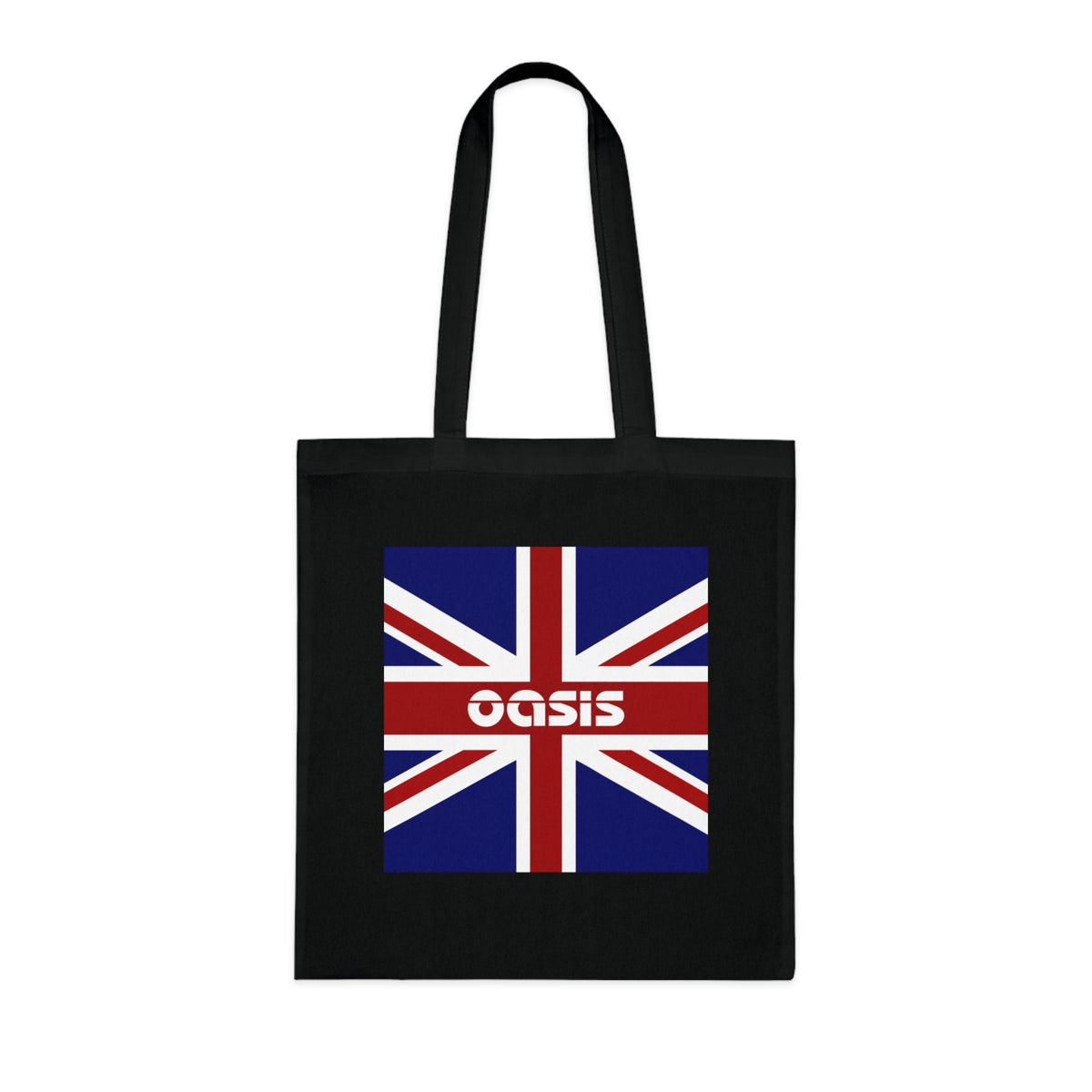 Union Jack Oasis Tote Bag — British Flag Cotton Shopper