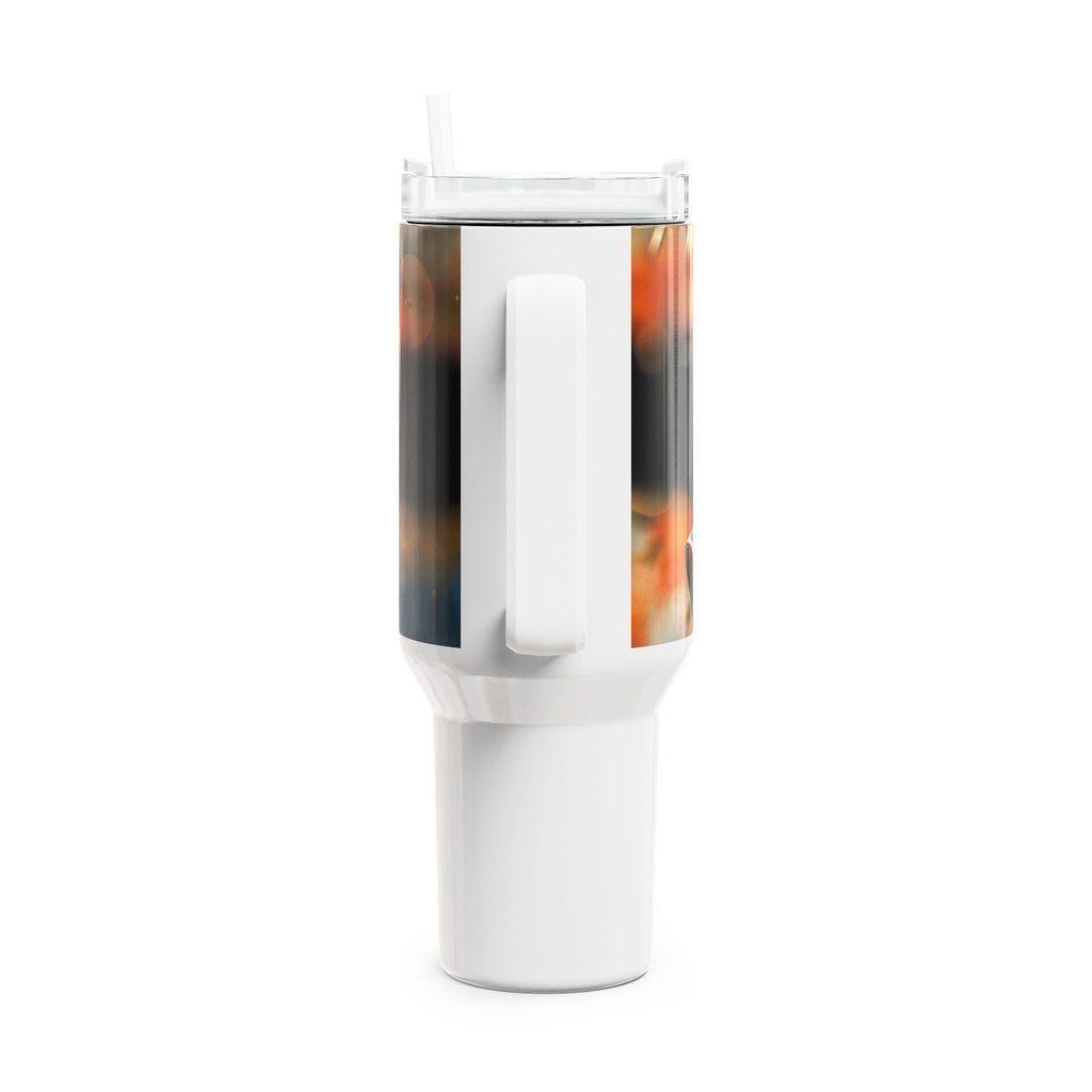 40oz World Cup Trophy Football Tumbler — Team Spirit Game Day Cup