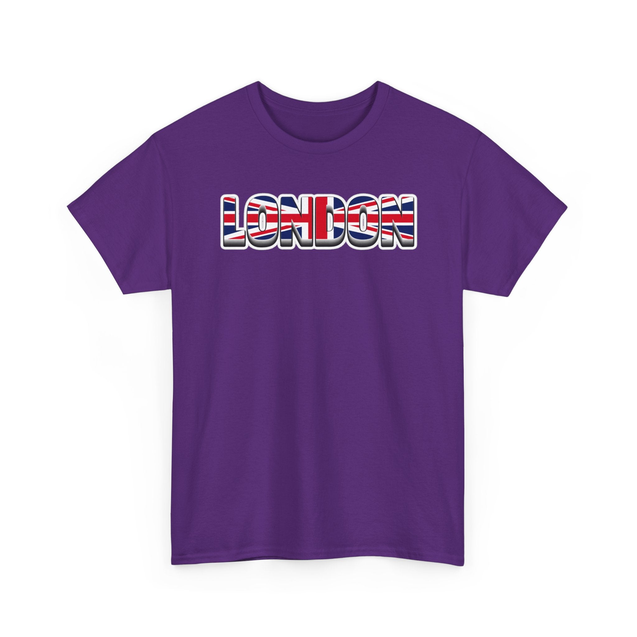 London Union Jack Graphic Tee — Bold UK Travel T-Shirt