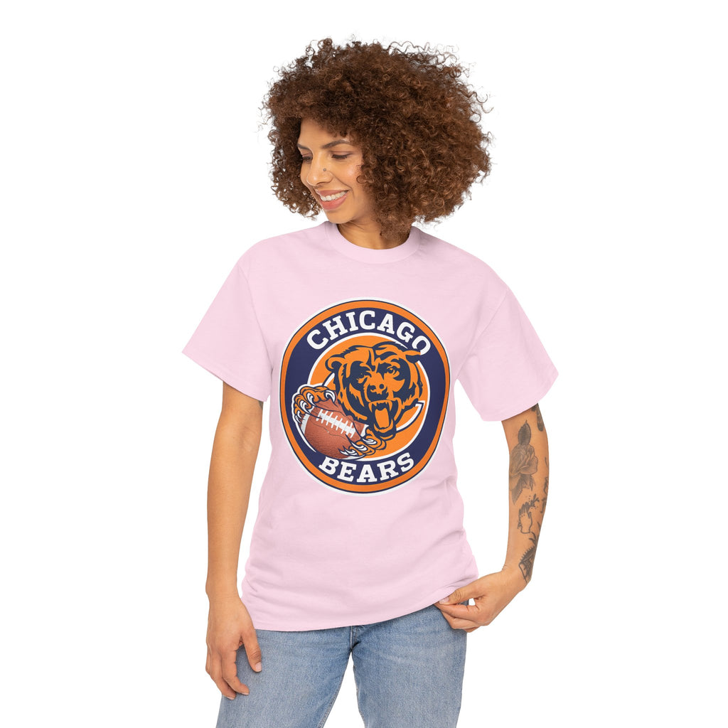 Chicago Bears Vintage Football Tee - Cotton T-Shirt