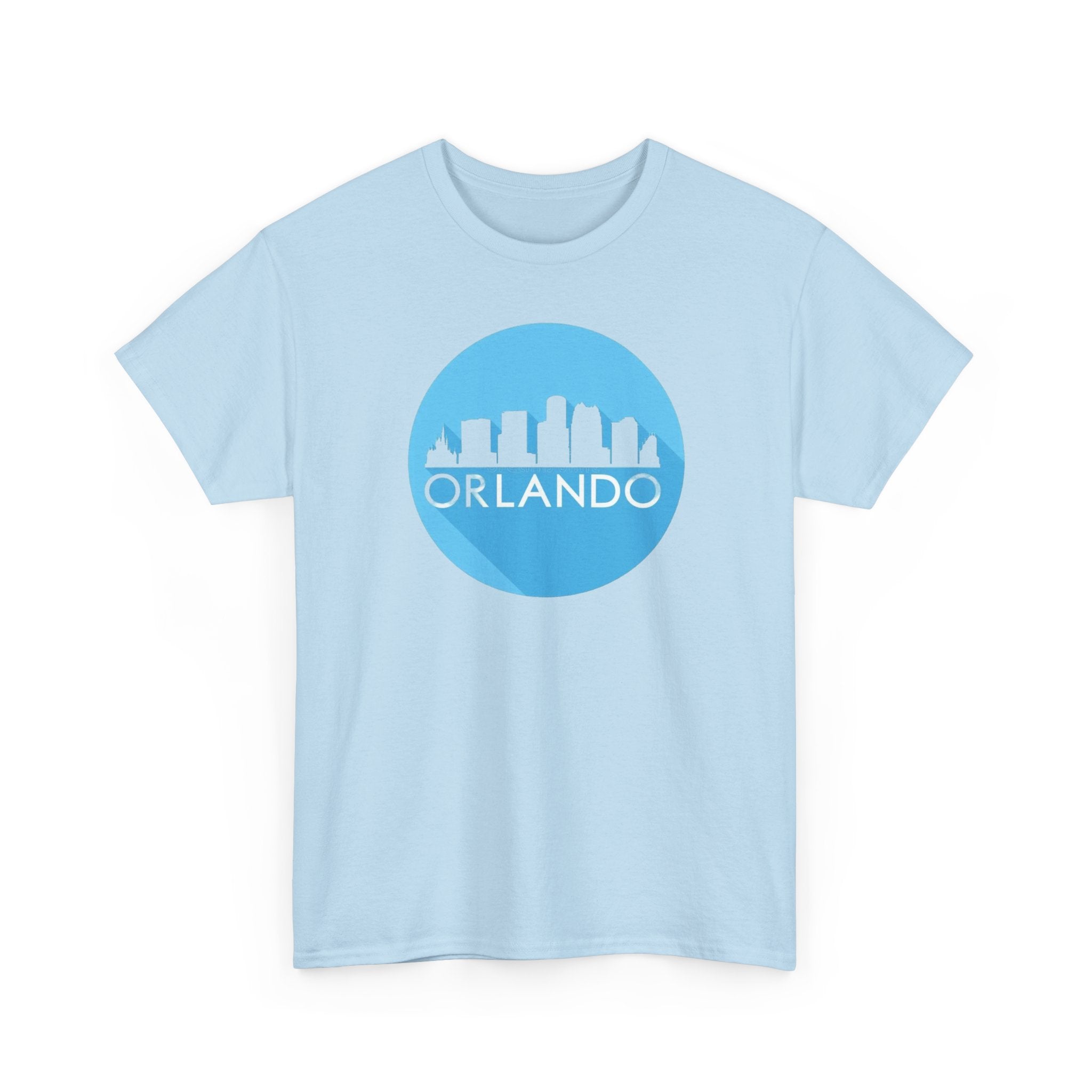 Orlando Skyline Tee — Blue Circle City Skyline T-Shirt