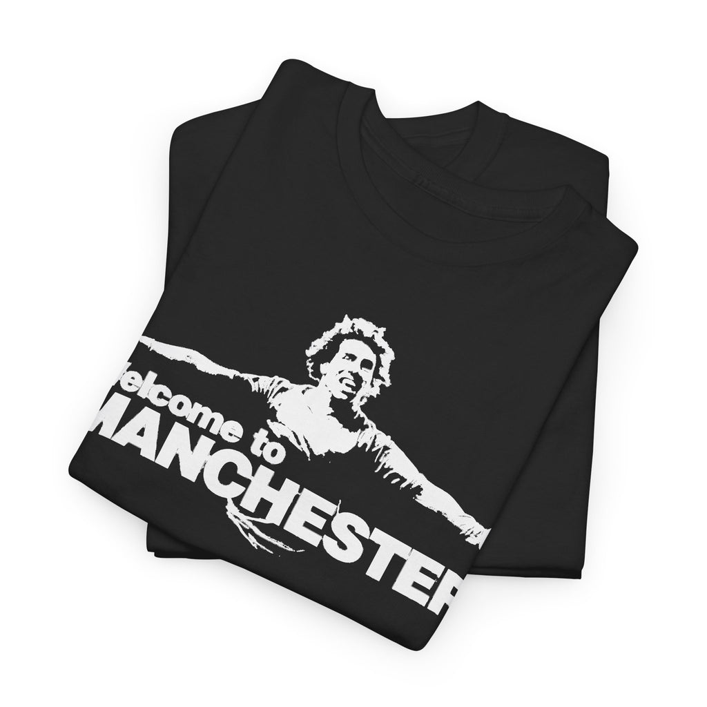 Welcome to Manchester Tee — Retro Carlos Tevez Manchester City Graphic Cotton T-Shirt