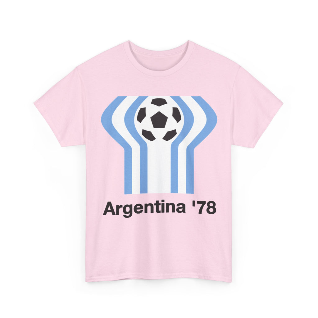 Argentina '78 Soccer T-Shirt — Retro World Cup Football Tee