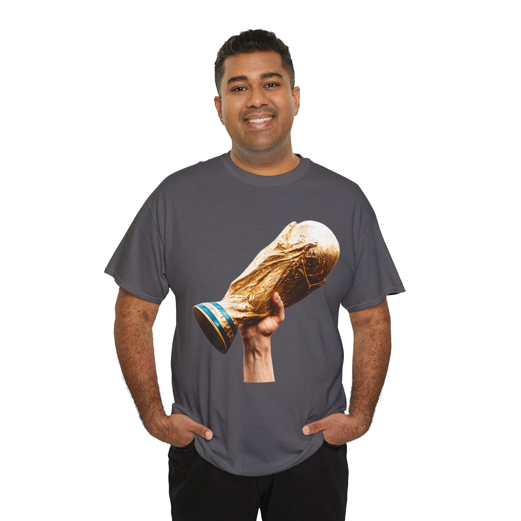 World Cup Trophy T‑Shirt — Soccer Champion Graphic Tee
