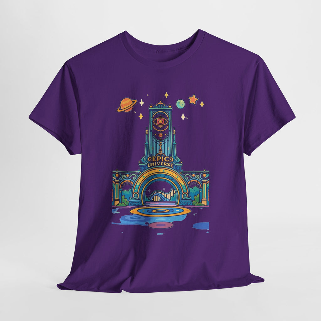 Universal Studios Family Vacation T-Shirt — Retro Space Theater Graphic Tee