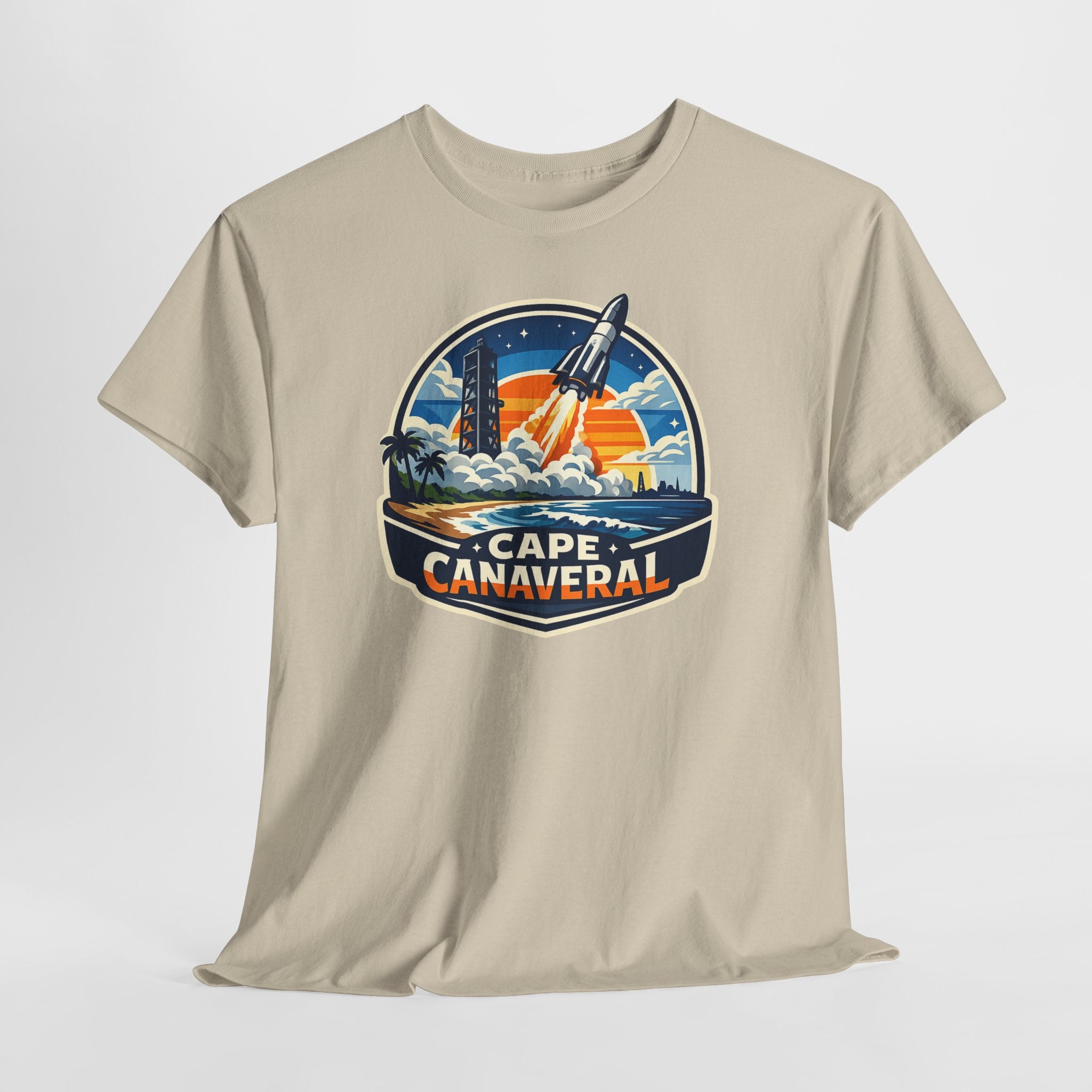 Cape Canaveral Rocket Launch T-Shirt