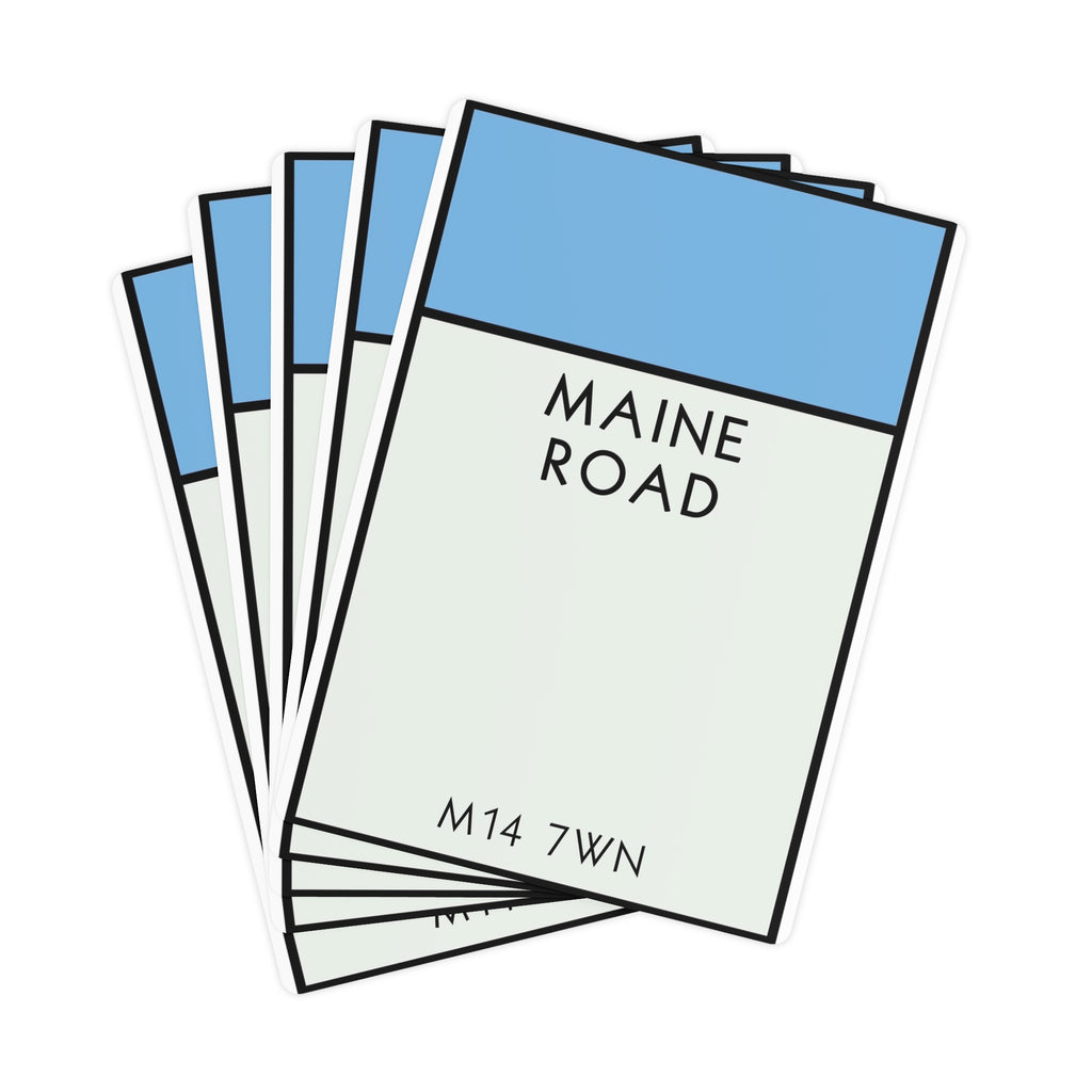 Manchester City Maine Road Playing / Poker Cards