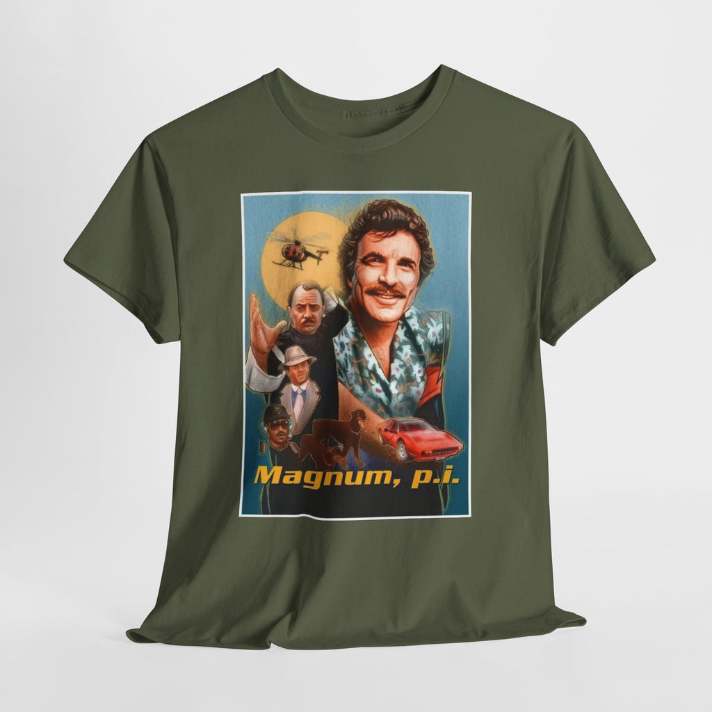 Magnum, P.I. Retro TV Show Inspired Cotton T-Shirt