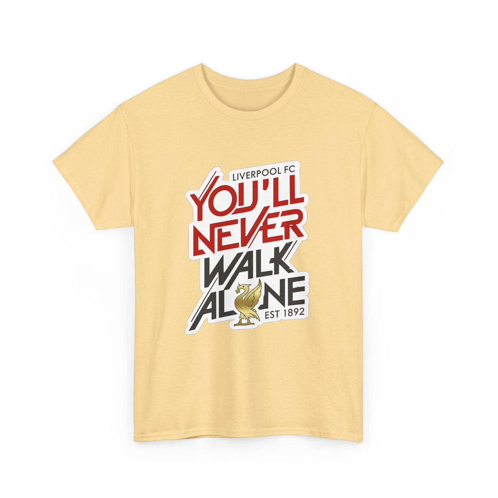 Liverpool You'll Never Walk Alone Cotton T-Shirt — Liverpool FC Fan Tee
