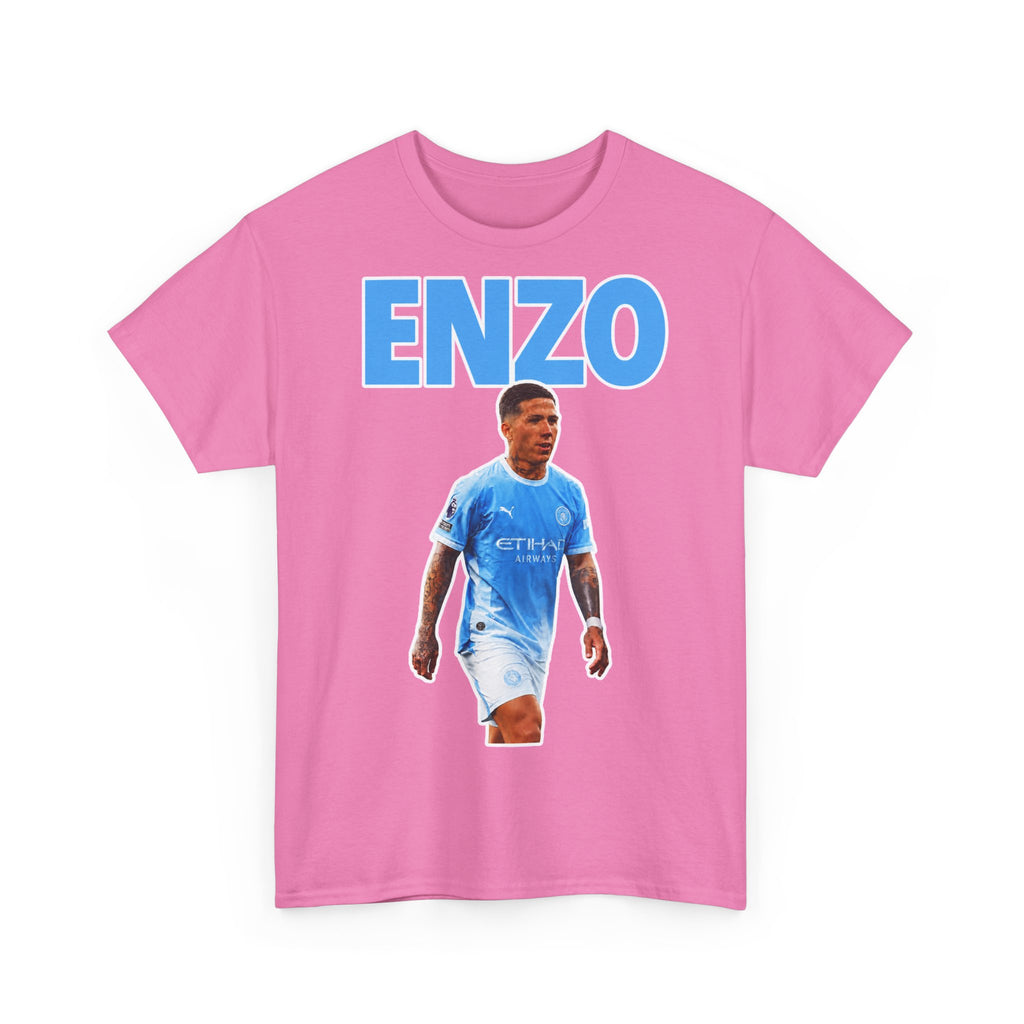 Enzo Fernandez Manchester City Inspired Cotton T-Shirt