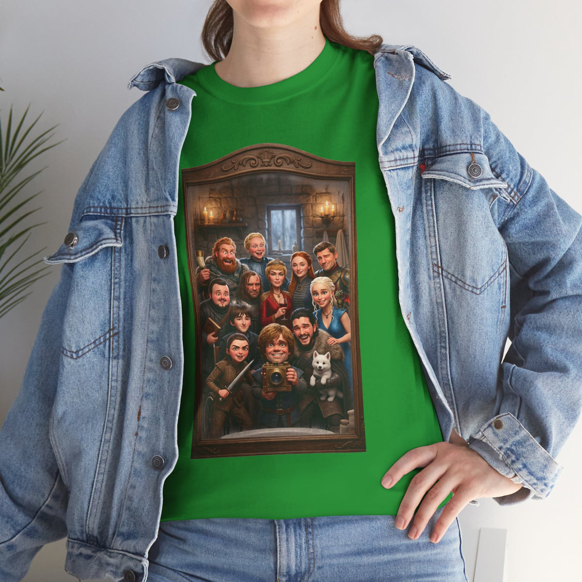 Game of Thrones Cast Portrait Inspired Cotton T-Shirt