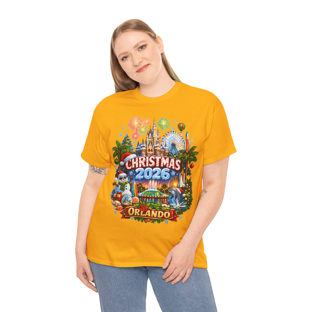Christmas 2026 Orlando T-Shirt — Holiday Theme Park Souvenir Tee