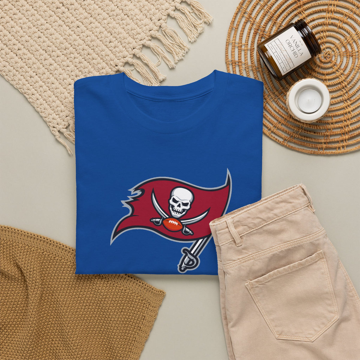 Tampa Bay Buccaneers inspired Unisex Heavy Cotton Tee