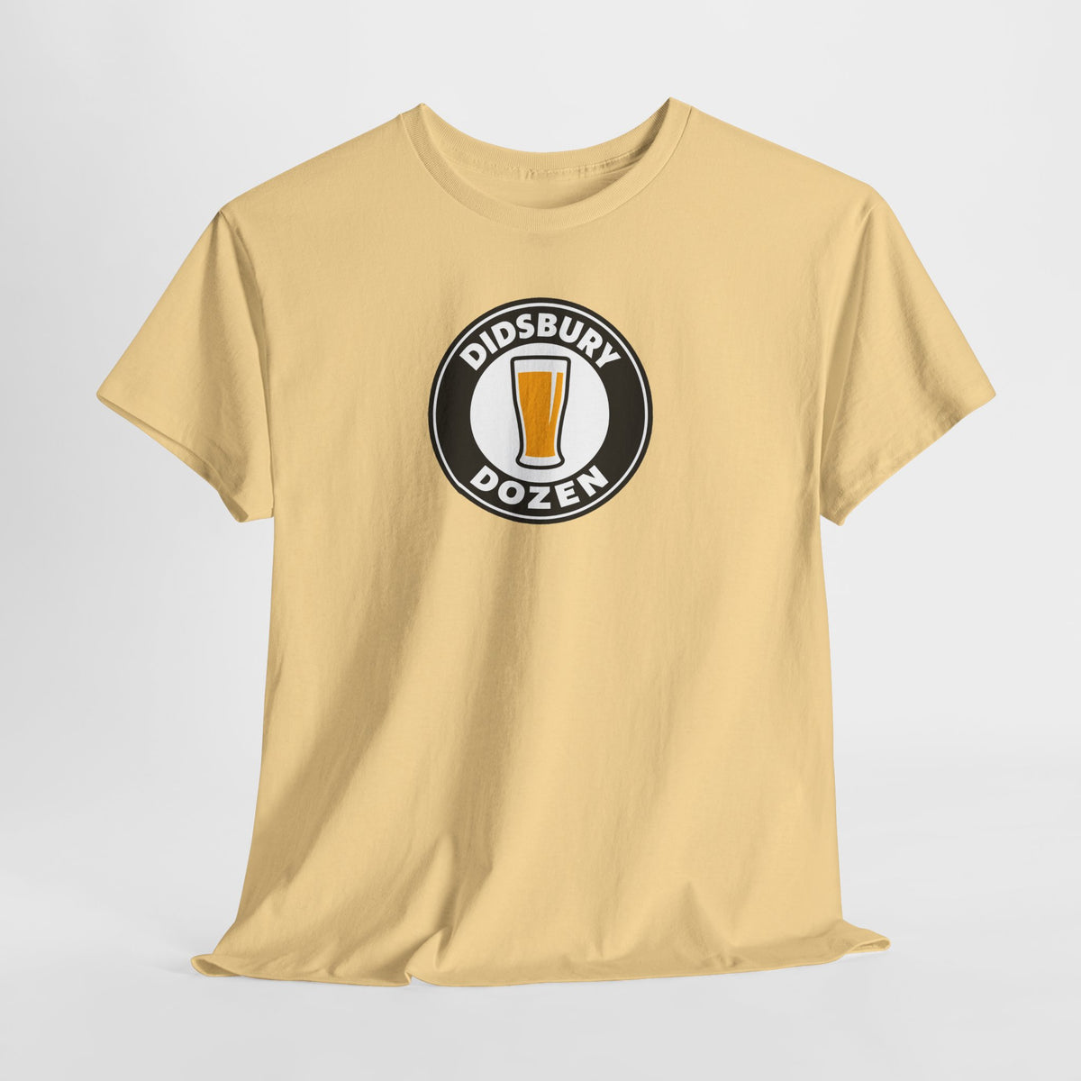 Didsbury Dozen Beer Logo Cotton T-Shirt / Tee