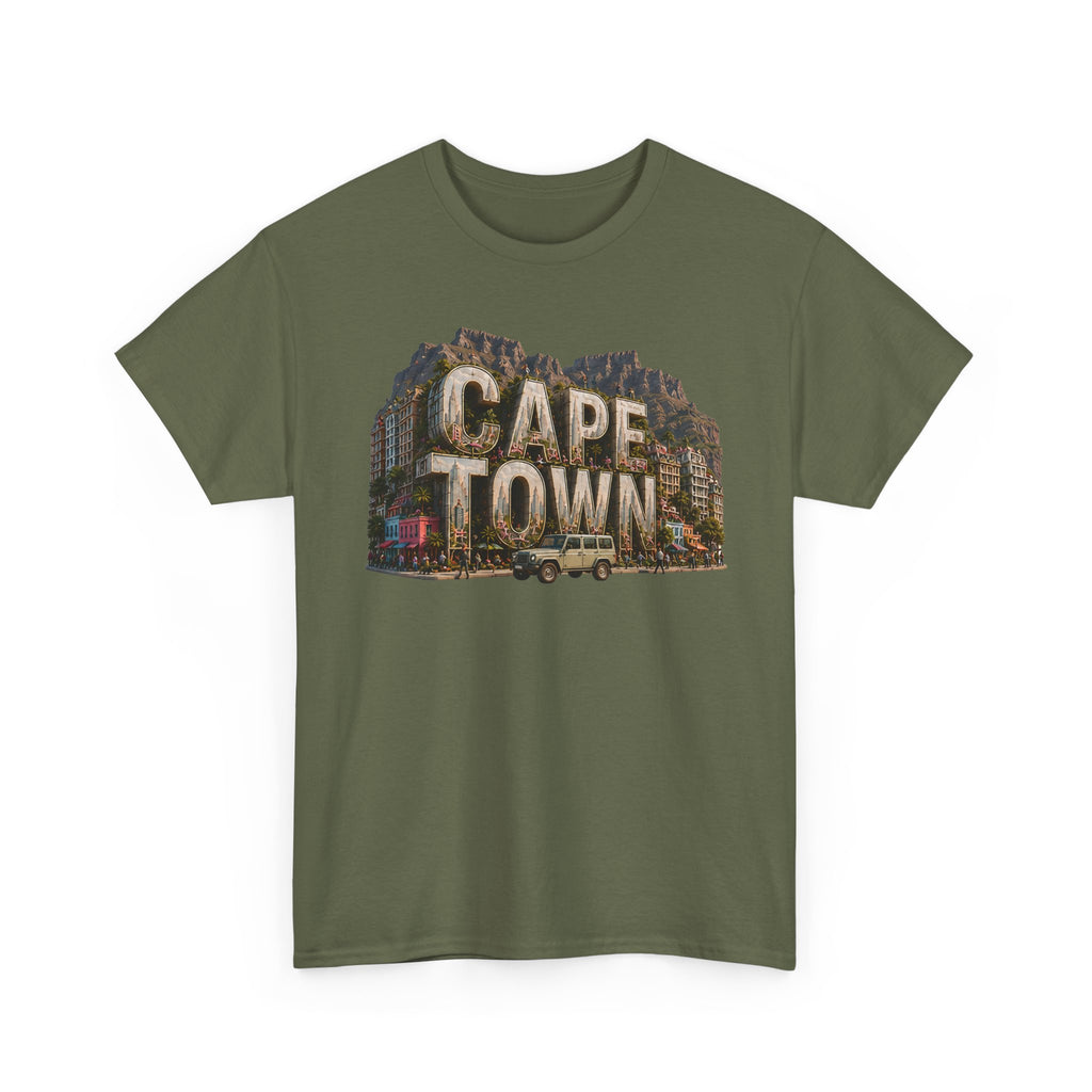 Cape Town Vintage Photo Tee — South Africa Travel Souvenir T-Shirt